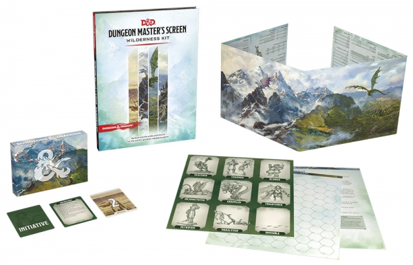 Dungeon Master`s Screen Wilderness Kit